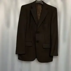 ダークブラウン テーラードジャケット