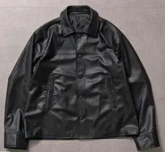 新品　 CIAOPANIC チャオパニック　レザーカーコート