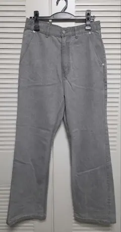 MONO-MART モノマート メンズ デニムパンツ グレー 無地 Mサイズ