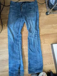 CHROME HEARTS デニムパンツ ボタンフライ 33インチのサムネイル