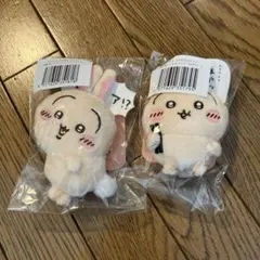 ウサギのぬいぐるみ 2個セット　うさぎだらけくじe賞