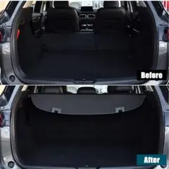 トランクカバー 黒 プラスチック製　MAZDA cx-5 ラゲッジ　サンシェードのサムネイル