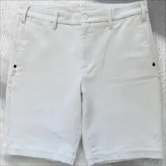 ブリーフィング ハーフパンツ 短パン 白 M〜L相当 ホワイト ゴルフ