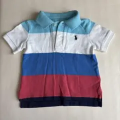 Ralph Lauren ストライプ ポロシャツ 12M