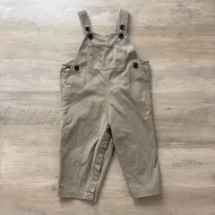 SHIPS ベージュ オーバーオール