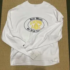 [希少品！] A BATHING APE エイプ　ホワイト スウェット