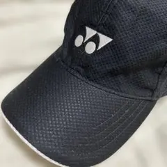 YONEX ヨネックス テニス メッシュキャップ 40002 大人用ブラックのサムネイル