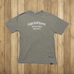 オールドイングリッシュTシャツ ポケット付き カーキ　XL