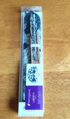 Tamagawa LIBERTY FABRIC 扇子 ネイビー　未開封