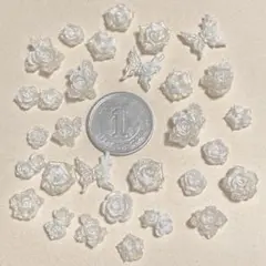 ネイルパーツ　ソフト薔薇