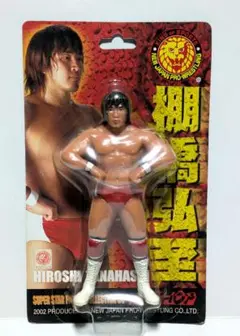 新日本プロレス　棚橋弘至　社長　フィギュア 新日本プロレス」オカダと棚橋が全高13.5cmのフィギュアに、各