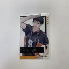 ハイキュー!! ファンパーク 箔押しクリアカード 影山飛雄