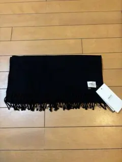 ARMANI COLLEZIONI メンズ黒マフラー