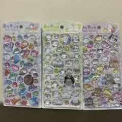 うるちゅるPOPSEAL うみのいきもの シマエナガ アニマル3枚セット