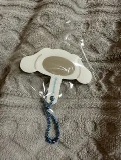 サンリオキャラクターズ アクリルミニミラーキーホルダー　シナモン