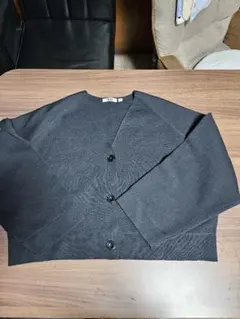UNIQLO U ブラック カーディガン Lサイズ
