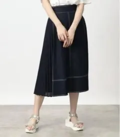 ロングスカート　フレアスカート　デニムスカート　マーメイドスカート