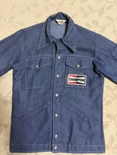 70s USA製 Champion レーシングジャケット XS ワークジャケットのサムネイル