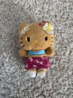 日焼けキティ サンリオ トコナツバケーション ぬいぐるみ