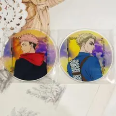 呪術廻戦 アニメイト　グラッテ アクリルコースター 七海　建人　虎杖　悠仁