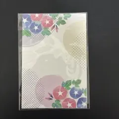 国境なき医師団 ポストカード 朝顔柄