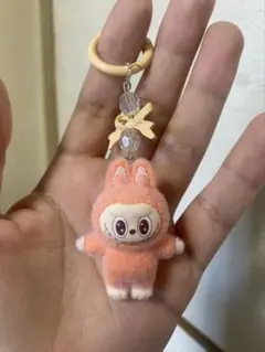 ラブブキーホルダー ストラップ オレンジ