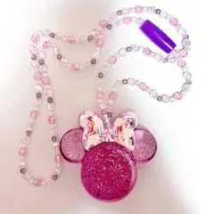 ディズニー ミニー ミニーマウス 光るおもちゃ ペンダント 光るネックレスのサムネイル