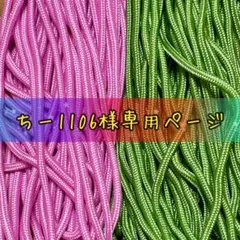 ちー1106様専用ページ✿１０mパラコード✿２本