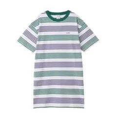 x-girl SPRIPED TEE DRESS