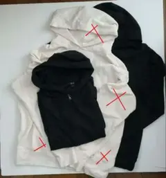 まとめ売り　ユニクロ　エアリズムUVカットフルジップパーカ2枚