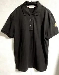 MONCLER ポロシャツ サイズM ブラック