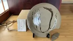 唐津焼　中里宗家十四代 陶仙 絵皿 『金継ぎ用』割れあり