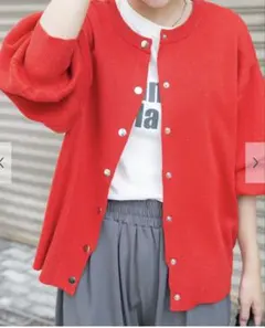 【新品未使用】ITEMS URBAN RESEARCH ラメニットカーディガン