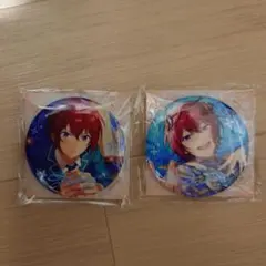 【ぱるじゃむ様専用】あんスタ　召募缶バッジ　朱桜司