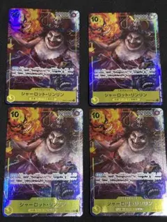 シャーロット・リンリン SR パラレル OP03-114 4枚