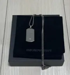 エンポリオアルマーニ EMPORIO ARMANI ネックレス メンズ シルバー