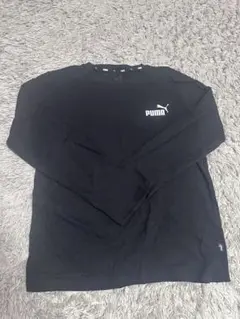 美品 PUMA プーマ ロンT 黒 160cm