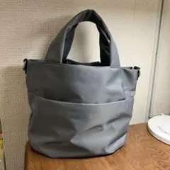 マーコ様用　Vita Felice ナイロン2way バルーントートバッググレー