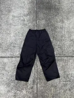GU カーゴパンツ ブラック