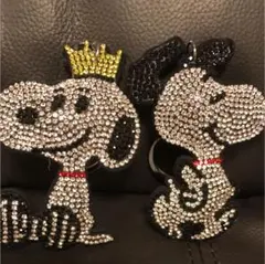 スヌーピー    キラキラ    キーホルダー