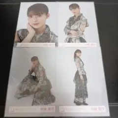 櫻坂46 生写真 3rdアニラ ライブ衣装 中嶋優月 4種コンプ