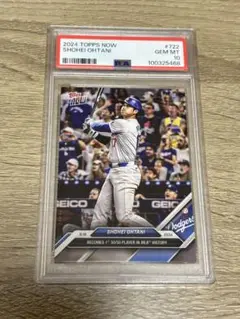 【PSA10】2024 TOPPS NOW 大谷翔平 #722 大リーグ史上初