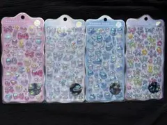 ボンボンドロップシール ちゅるきら 4種セット