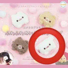 ポメラニアンもち ふわふわぬいぐるみ クリップ ヘアクリップ しらたま 1個