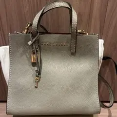 【美品】マークジェイコブス　2way ショルダーバッグ ロゴ金具