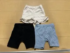 UNIQLO ベビー パンツ 3色セット 80cm