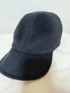 ikka 黒 キャップ　帽子