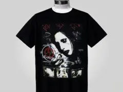 ■Marilyn Manson（マリリン・マンソン）Ｔシャツ（サイズＬ)