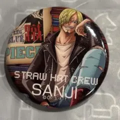 東京ワンピースタワー ONEPIECE サンジ トンガリ缶バッジ ワンピースタワー ONE PIECE トンガリスクープ缶バッジ サンジ 東京
