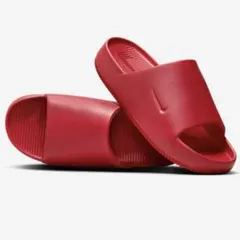 NIKE カーム スライド サンダル レッド